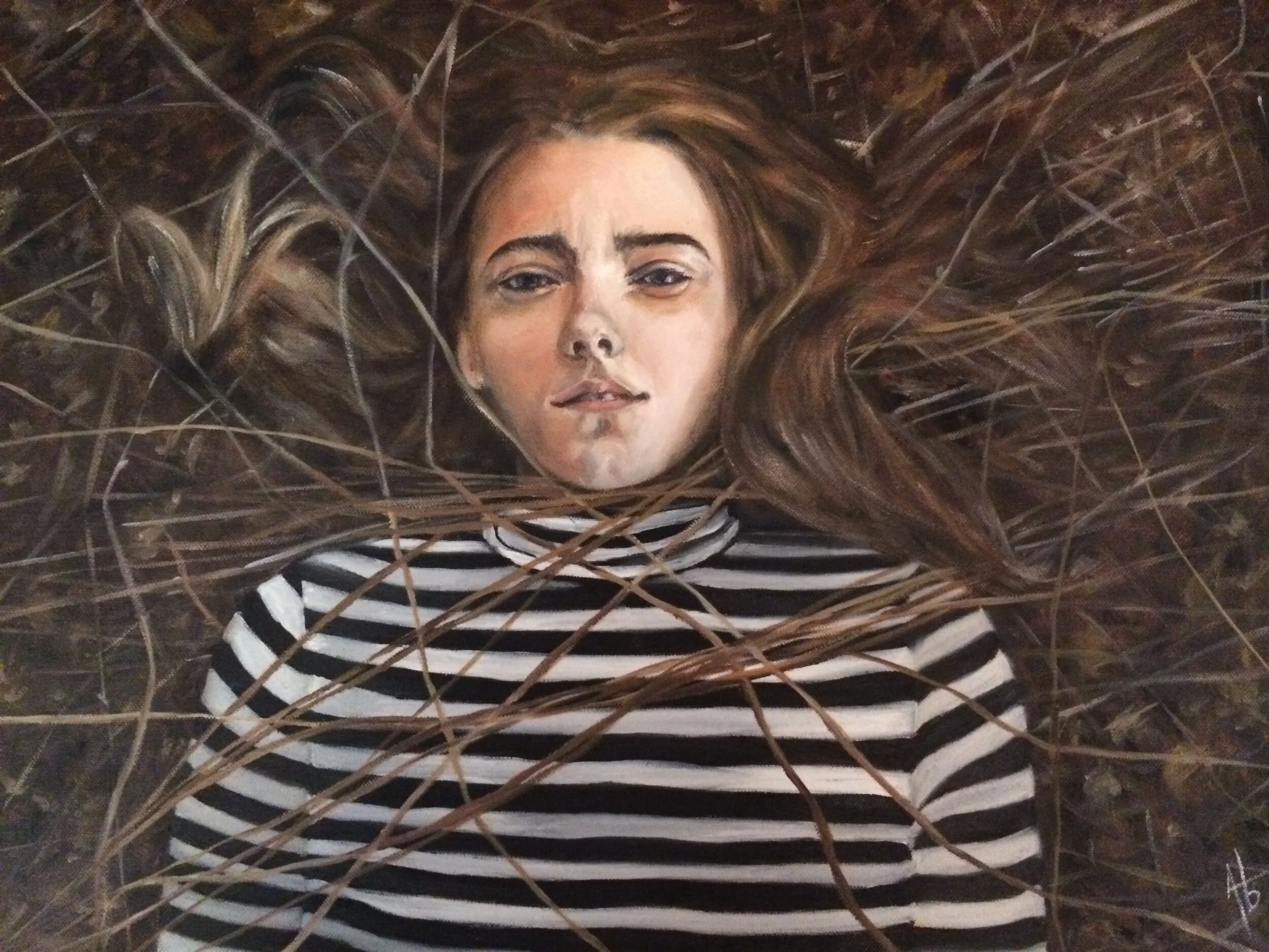 Abhinaya Ramadurai_Rooted_Oil on canvas.JPG