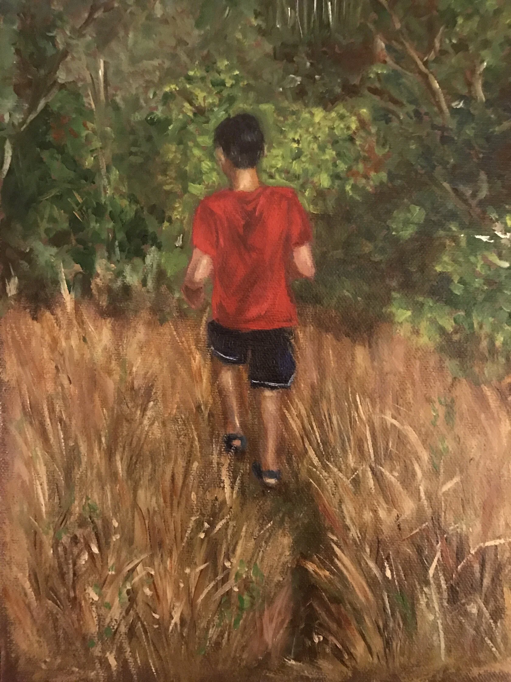 Abhinaya Ramadurai_Into the wild_Oil on canvas.JPG