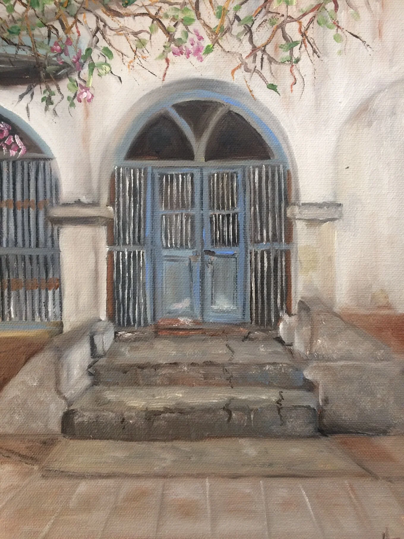 Abhinaya Ramadurai_Doorway_Oil on canvas.JPG