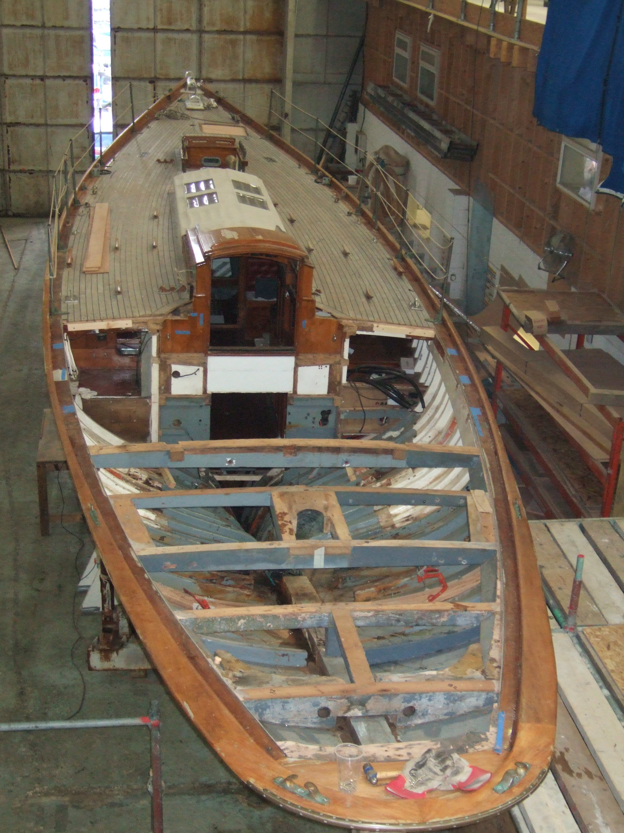 Restoration Fairlie Yachts