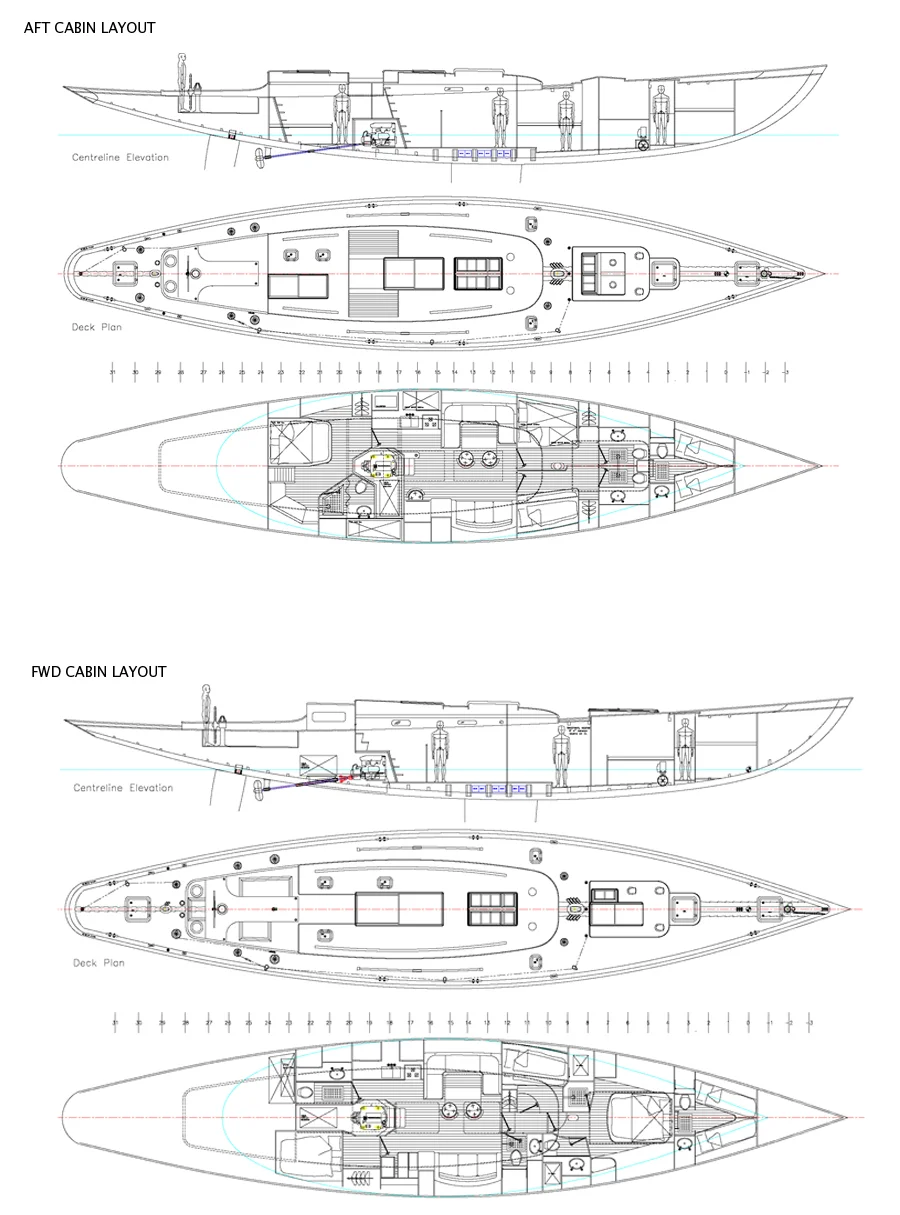 Fairlie 77 General Arrangement & Layout