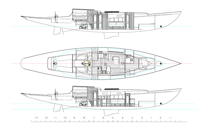 Fairlie 66 General Arrangement & Layout