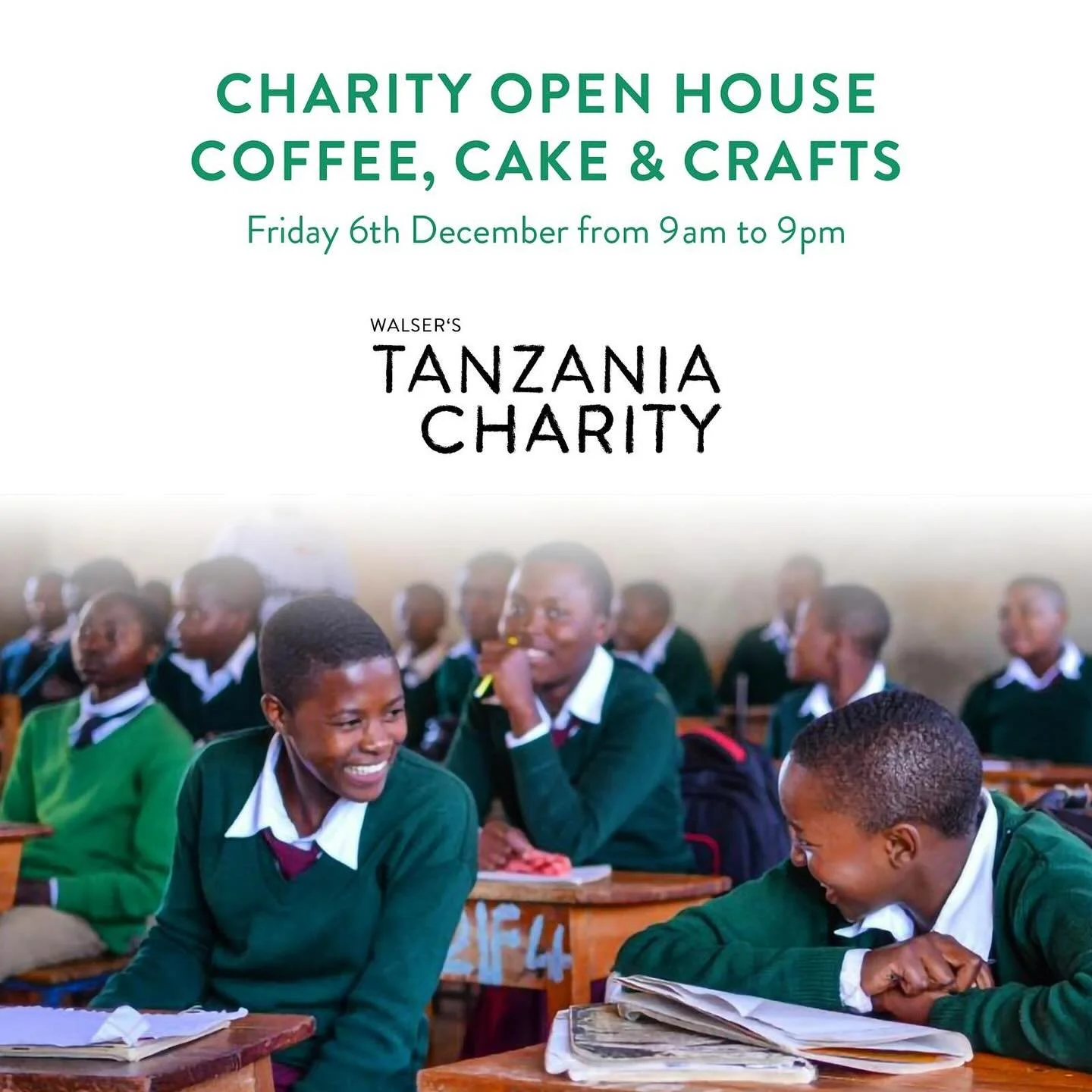 Please save the date:

Friday 6th December

We will be holding a Charity Open House at our home base in Buckinghamshire from 9am to 9pm, selling crafts from Tanzania, including handmade baskets, aprons, fabric and more. 

Come for coffee, cake and a 