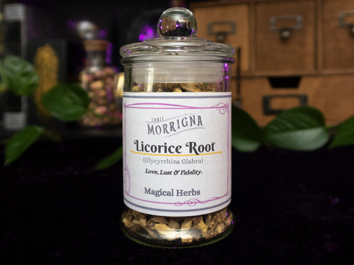 Licorice Root — Magical Herbs for Witchcraft — Three Morrigna