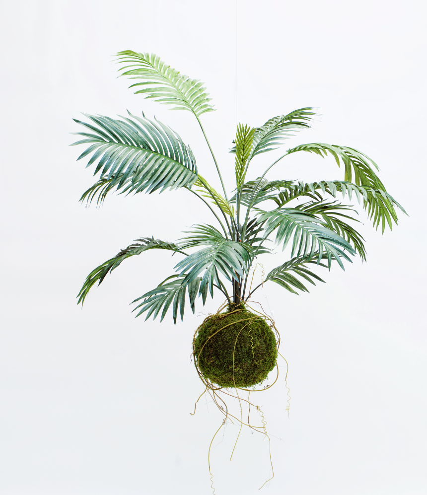 WeSmellTheRain_KingSize_Faux_kokedama