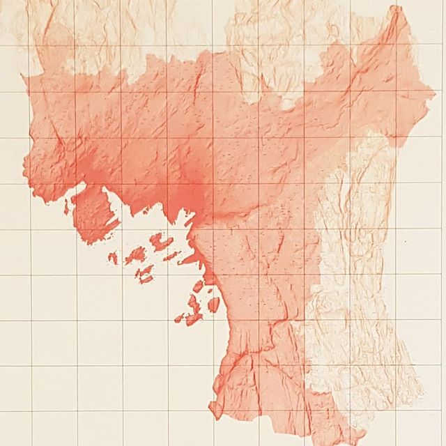 Oslo Building Zone &amp; Topography #mapping #cartography #oslo #planning #graphicwork