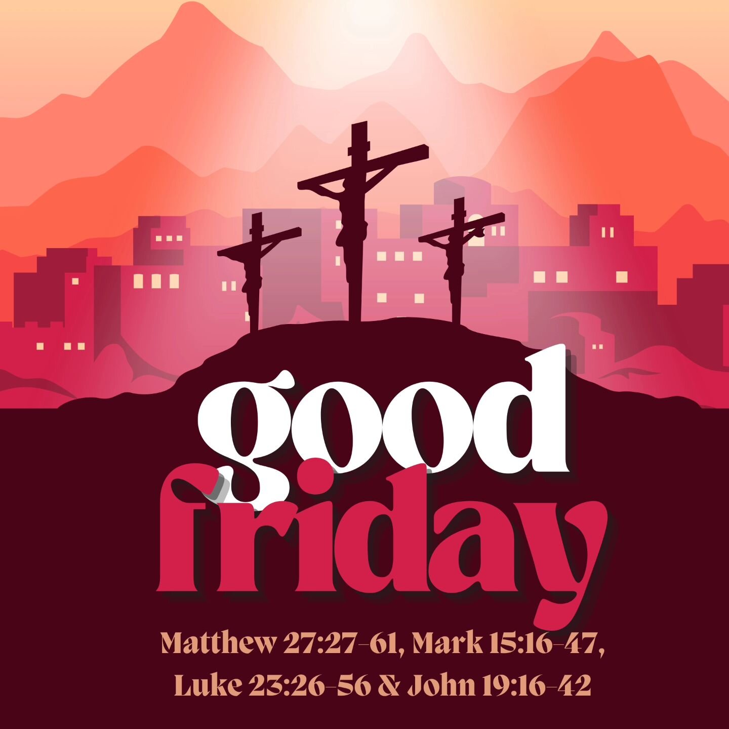 As Bristol CU, we would like to wish you a happy Good Friday!

Good Friday is a time for Christians to remember the crucifixion of Jesus Christ, as recounted in the Bible. The Gospel of Matthew (27:27-56), describes how Jesus was beaten and mocked by