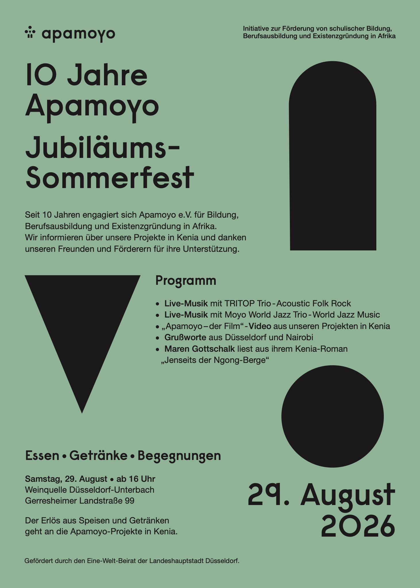 10 Jahre Apamoyo: Jubiläums-Sommerfest