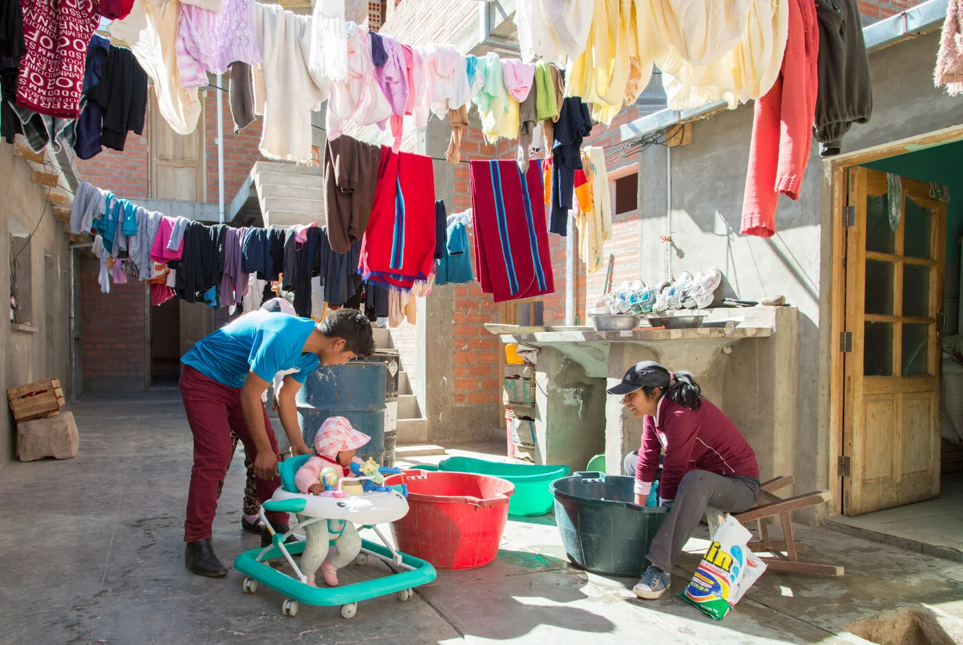 “ Wash Day Oruro Bolivia ”, by Kathy Gordon