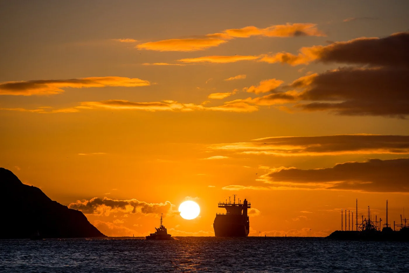 Sunrise Through the Narrows - TA Loeffler