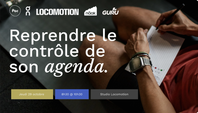 Move &amp; Learn : Reprendre le contrôle de son agenda