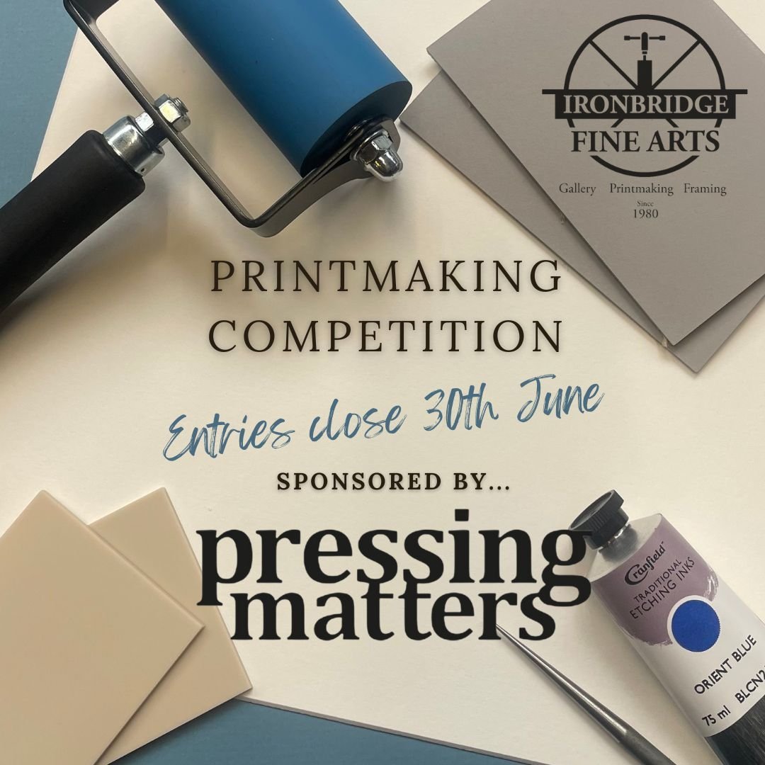 Pleased to be one of the sponsors for this years @ironbridgeprintmakers @ironbridgefinearts Printmaking Competition. Check out their feeds and links in their bio to see who else is sponsoring and what you could win. We are offering a 4-issue (1 year)