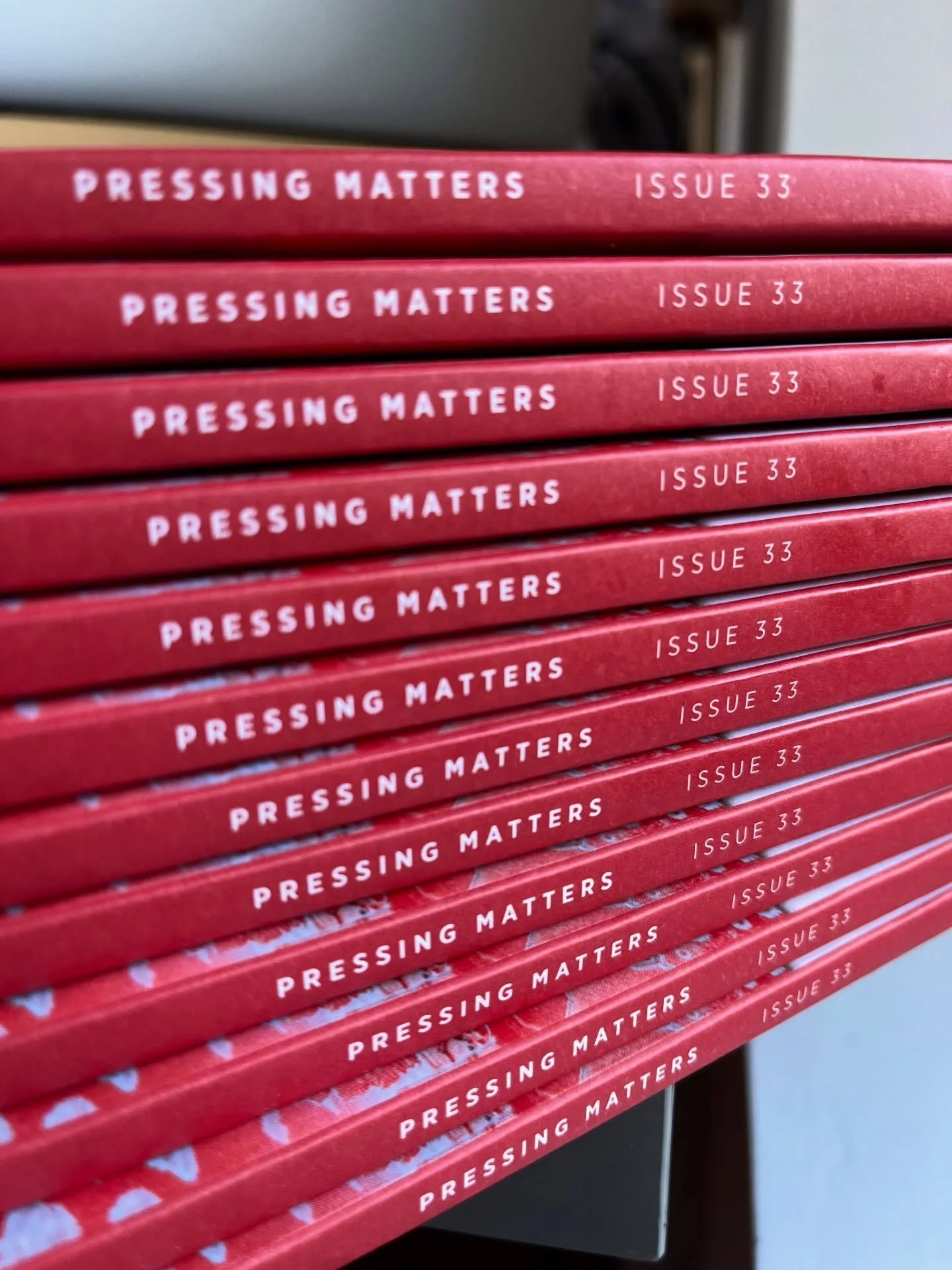 Excited to have had some advance copies of Issue 33 sent to us this week. I&rsquo;m pleased to say that it&rsquo;s looking rather smashing and we will be releasing it next Wednesday 21st January. It will be available online mid-morning on Wednesday a