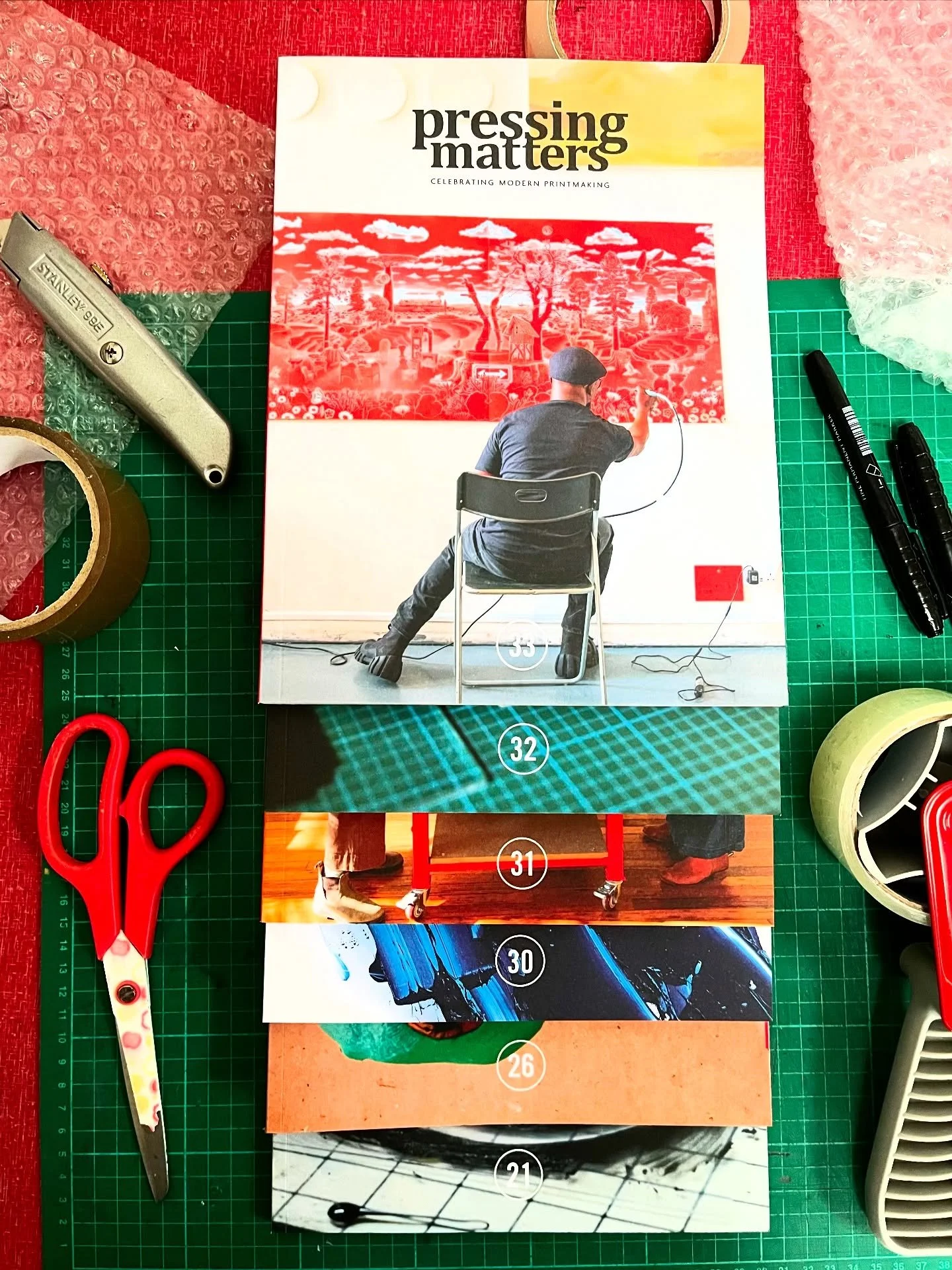 It&rsquo;s a properly busy week here at Pressing Matters HQ - we&rsquo;ve been packaging up bundles of mags (like this one full of back issues and the new edition) plus copies for stockists. Our mailing house has busy too and copies should be on thei