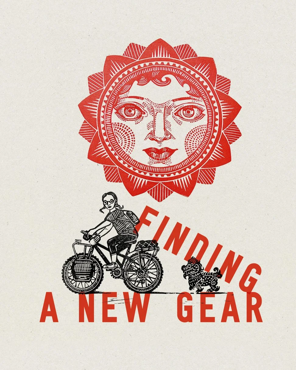 As @ingprintmaker prepared to depart on a year&rsquo;s travel by bicycle with her partner, she was mindful of how she could integrate her art with the demands of the journey. She takes time to reflect on how the trip changed her thinking &ndash; both