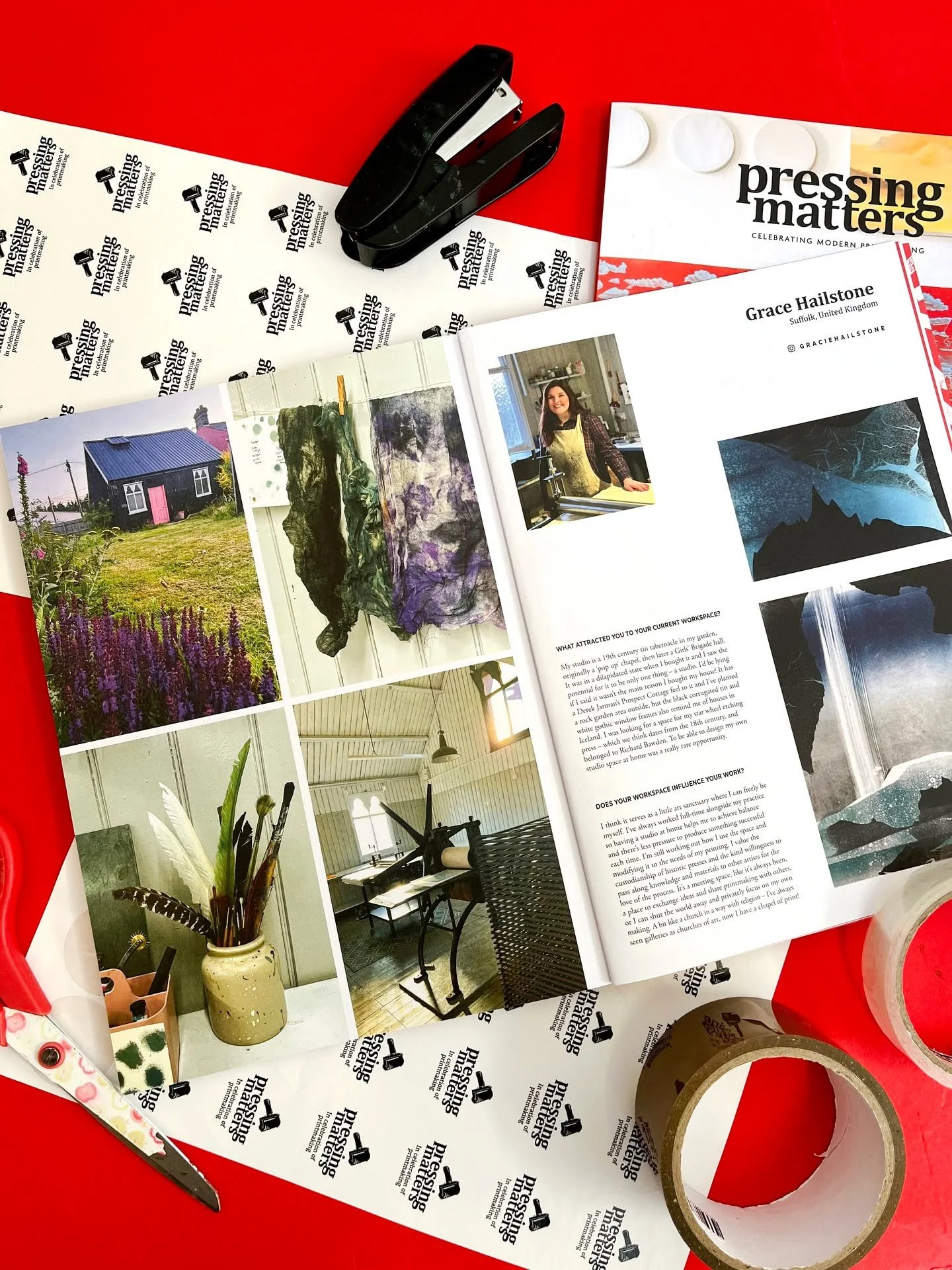 We love hearing about artist&rsquo;s unique workspaces and from the very start we&rsquo;ve always made room in each issue to highlight three different spaces &ndash; be it a made-to-measure &lsquo;all bells and whistles&rsquo; studio or a quiet corne