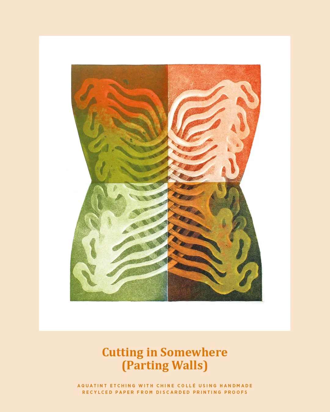 Well done to&nbsp;@normalposition Lauren Pakradooni for her winning entry to our Issue 34 print challenge. 

We loved the organic looping motifs in Lauren&rsquo;s print, her use of chine coll&eacute; with handmade recycled papers and how the colours 