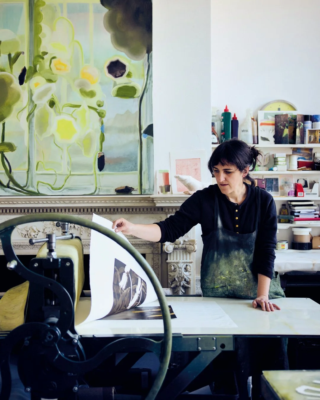 We were so pleased to feature artist printmaker @katherinejones_pp in our latest issue. We've long been a huge fan of her delicately designed and layered collagraphs &ndash; super intrigued to find out more about her favoured print techniques and the