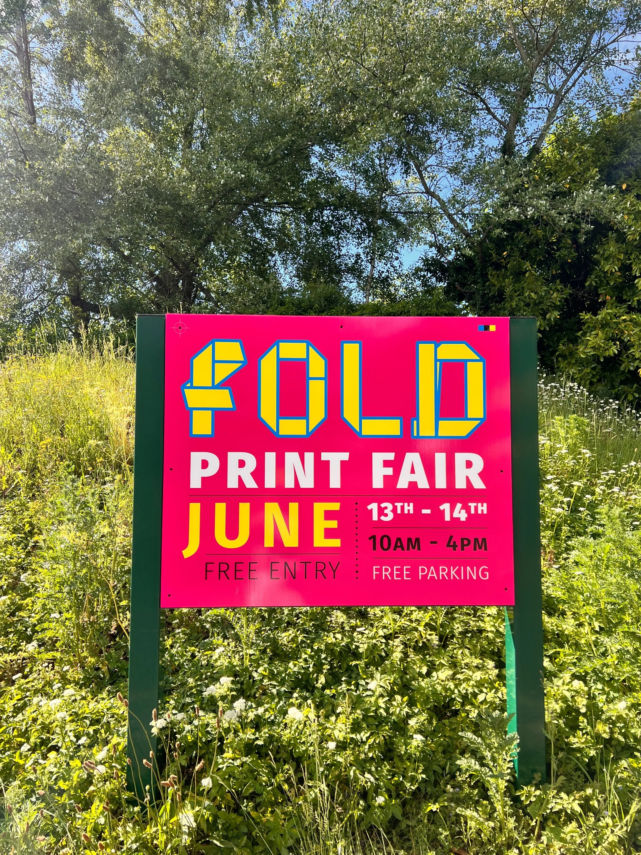 Who&rsquo;s coming to FOLD print fair? Be sure to get it in your diary or scribbled on your calendar ASAP!

@jo_norman_ and @carlmiddleton_studiob have been super busy orchestrating an exciting new print fair in Bruton, Somerset. @foldprintfair takes