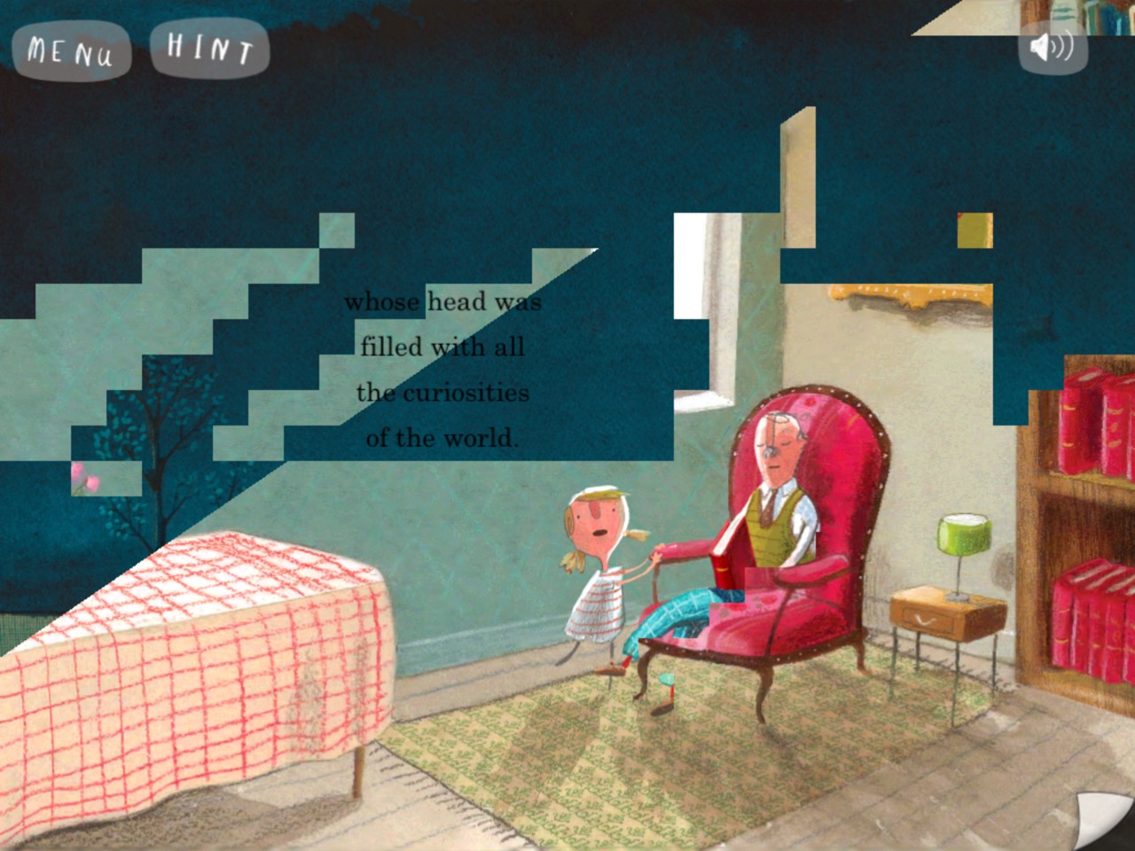 Screenshot of the Heart and Bottle App