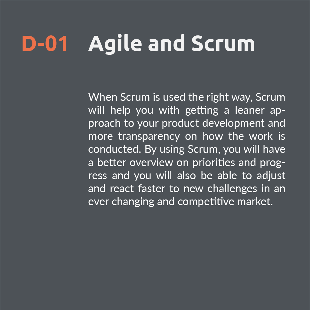 Agile and Scrum
