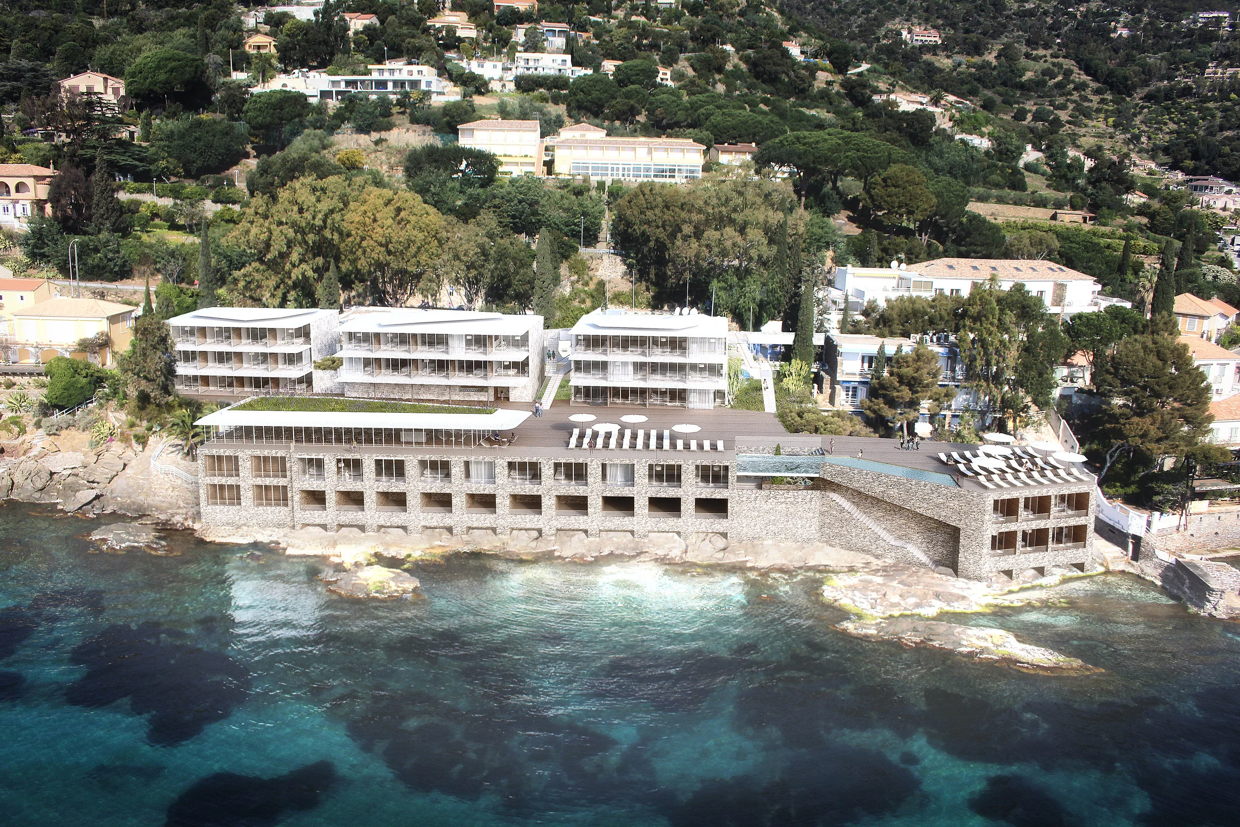 HOTEL LES ROCHES - PIETRI ARCHITECTES
