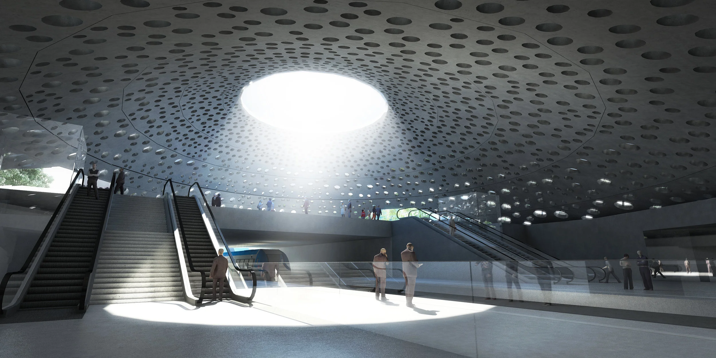 GARE DE NOISY-CHAMPS - FARSHID MOUSSAVI ARCHITECTURE