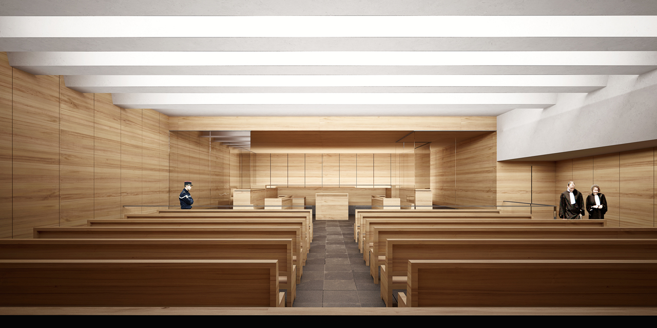 PALAIS DE JUSTICE POITIERS - ATELIER NOVEMBRE