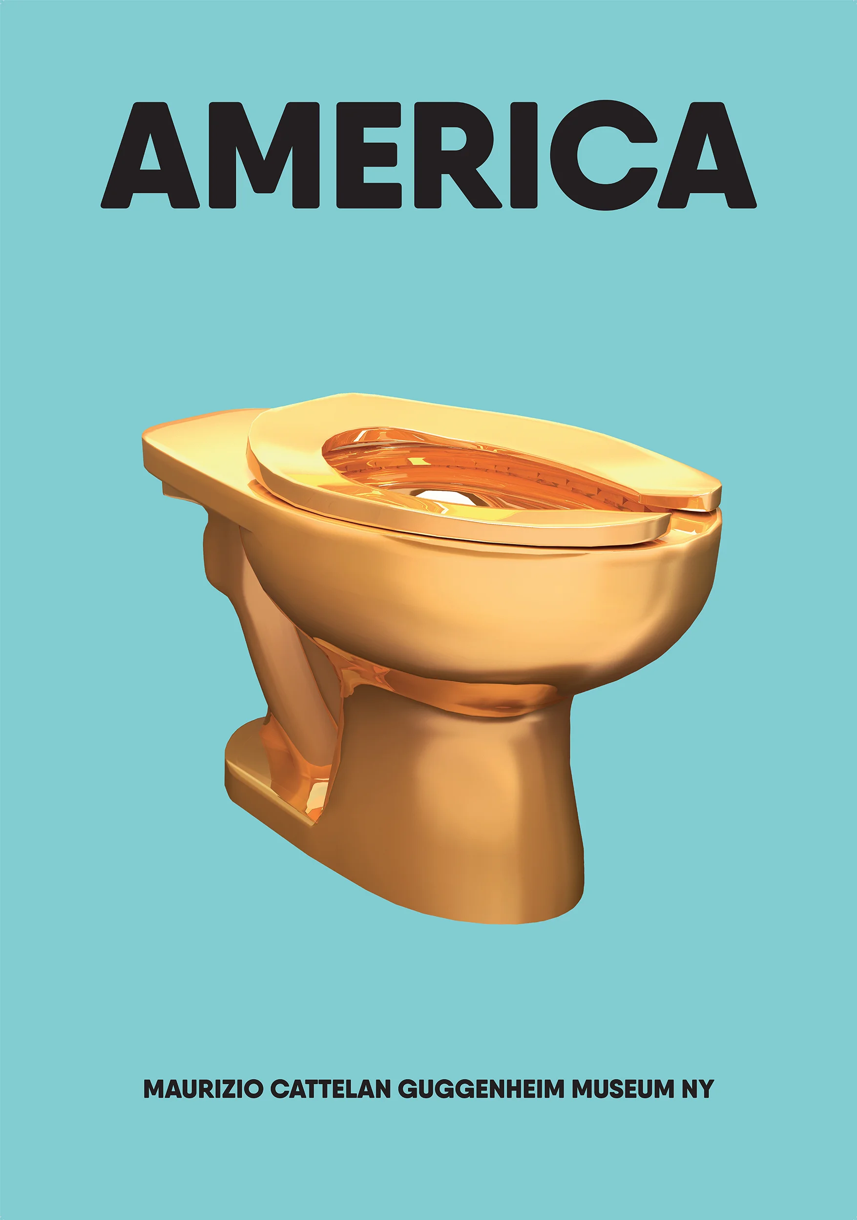 AMERICA - GUGGENHEIM MUSEUM - MAURIZIO CATTELAN
