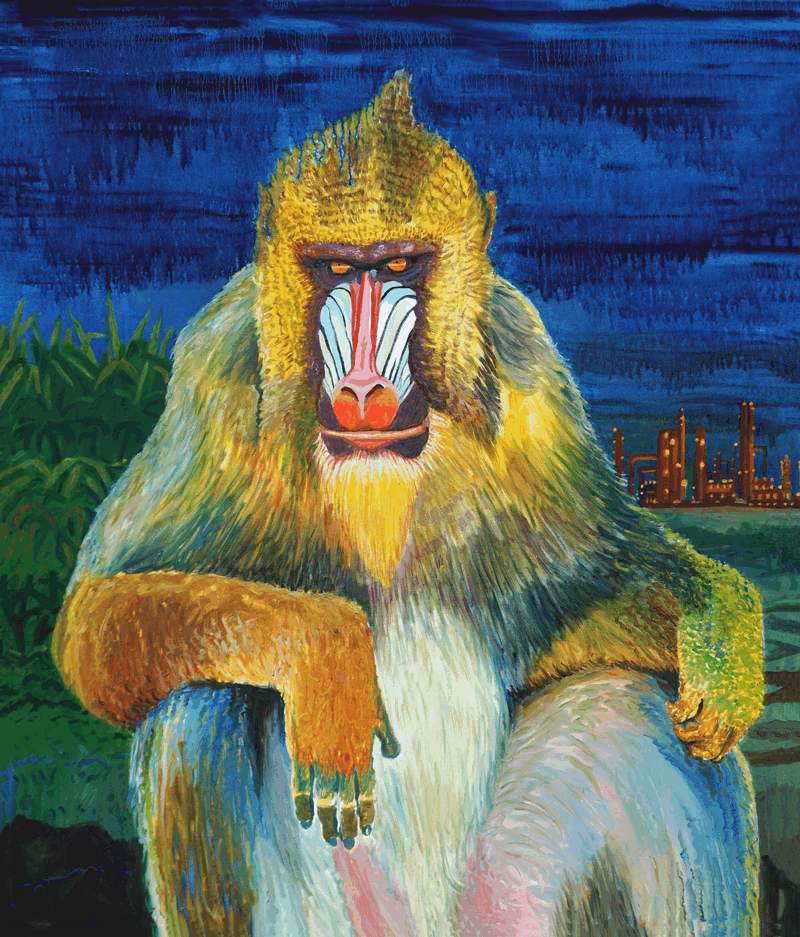 Angry Mandrill