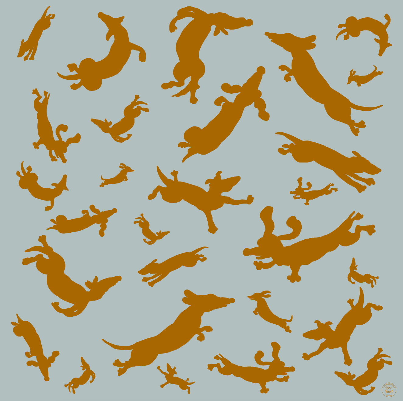  ‘Dogs in Space’ - grey 