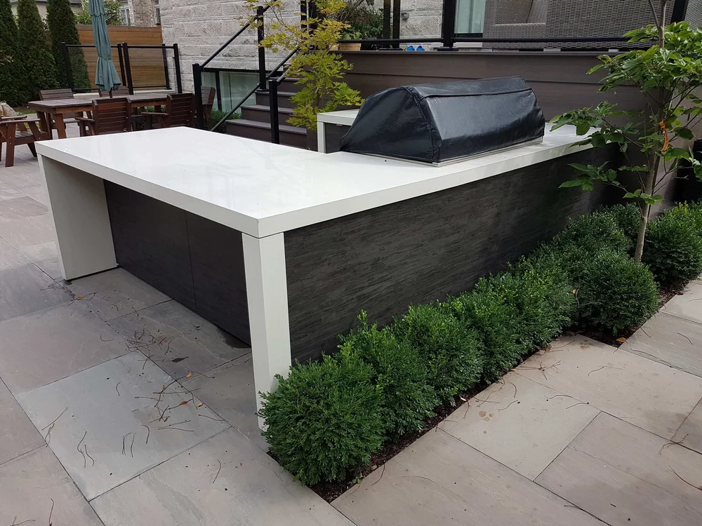 Concrete Countertop Outdoor Kitchen Grill: Ultimate Durable Style