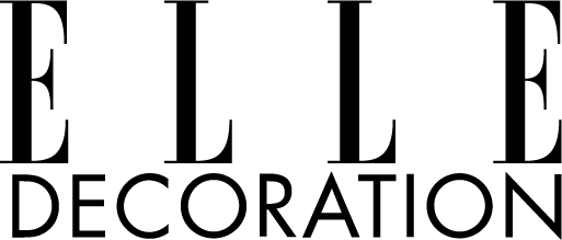 Logo of Elle Decoration magazine with "ELLE" in large letters above "DECORATION."