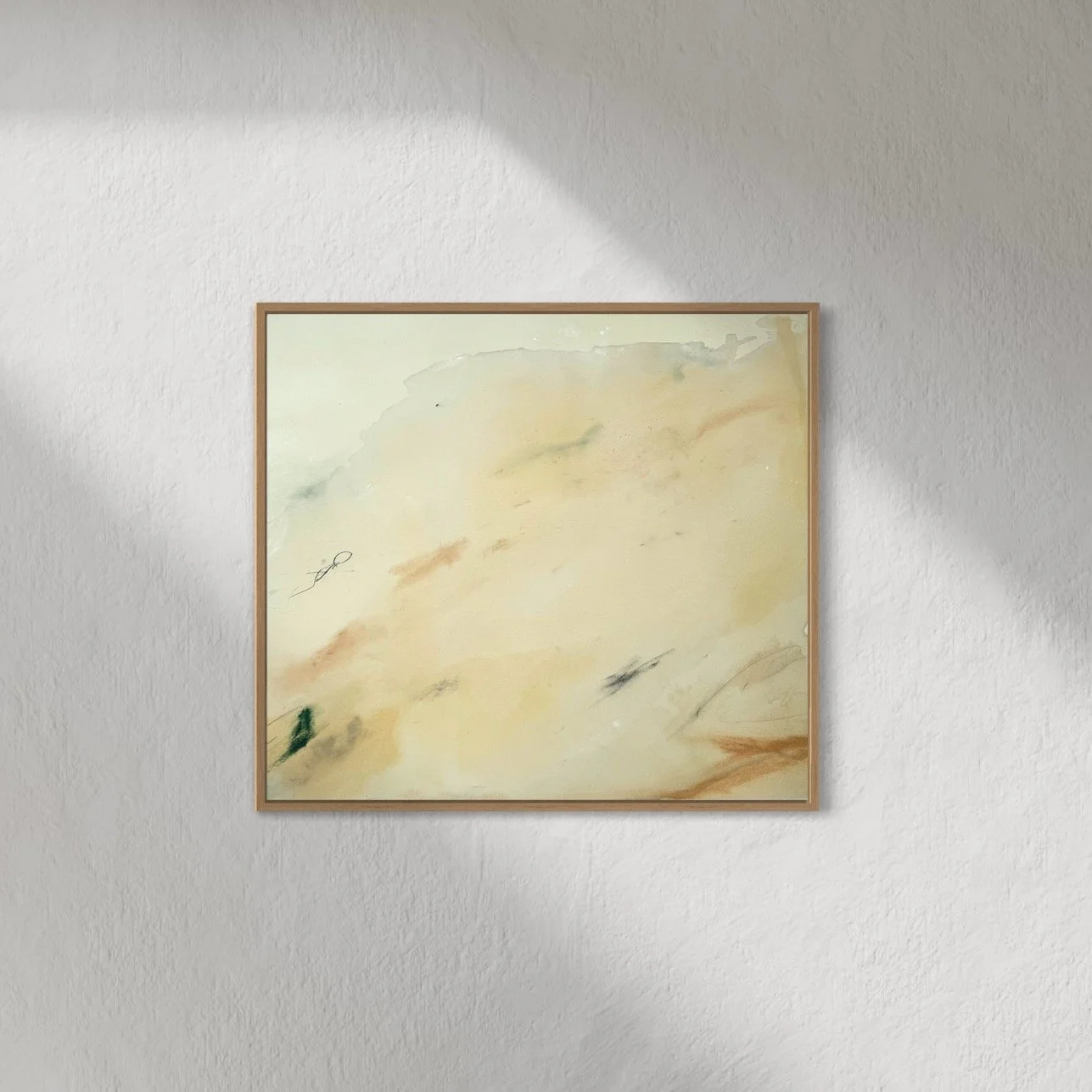 "Soft Floods II"
100cmW x 90cmH
Clay, Acrylic, Charcoal on canvas
Framed in Oak
R9000