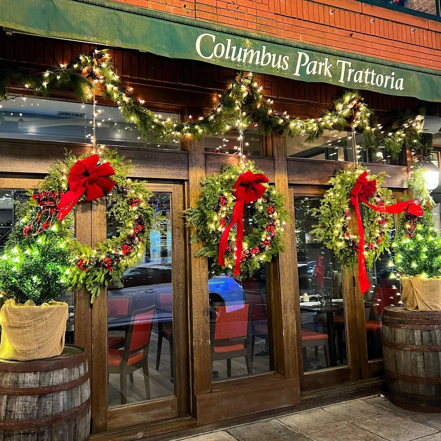 'tis the season ✨🎄
.
.
.
#ColumbusParkTrattoria #203Local #StamfordDowntown #StamfordEats #CTBites