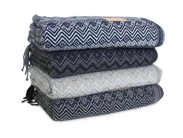 Alpaca blanket・Hand-loomed in Peru