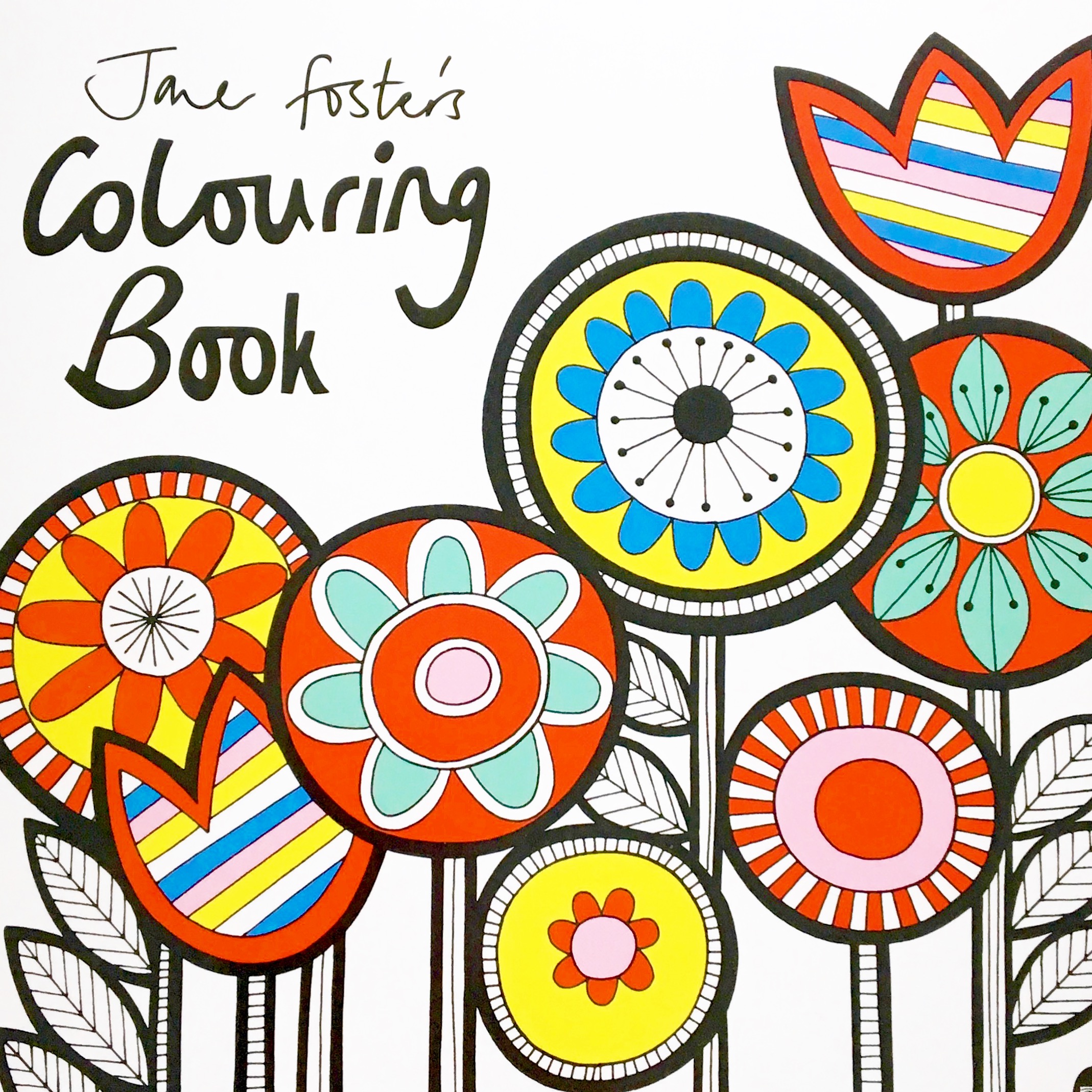 The cover of my new colouring book.