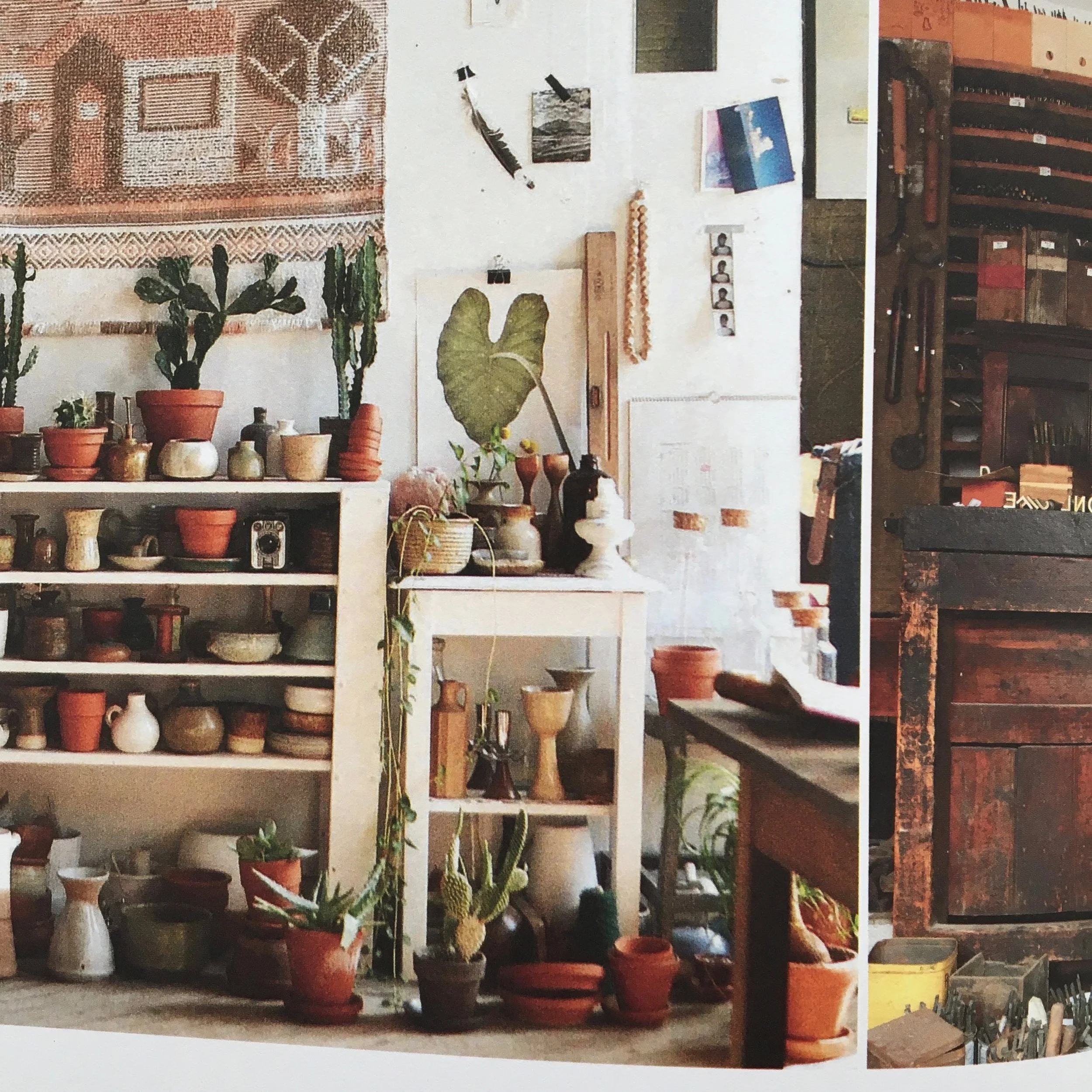 Cadence Hay's studio