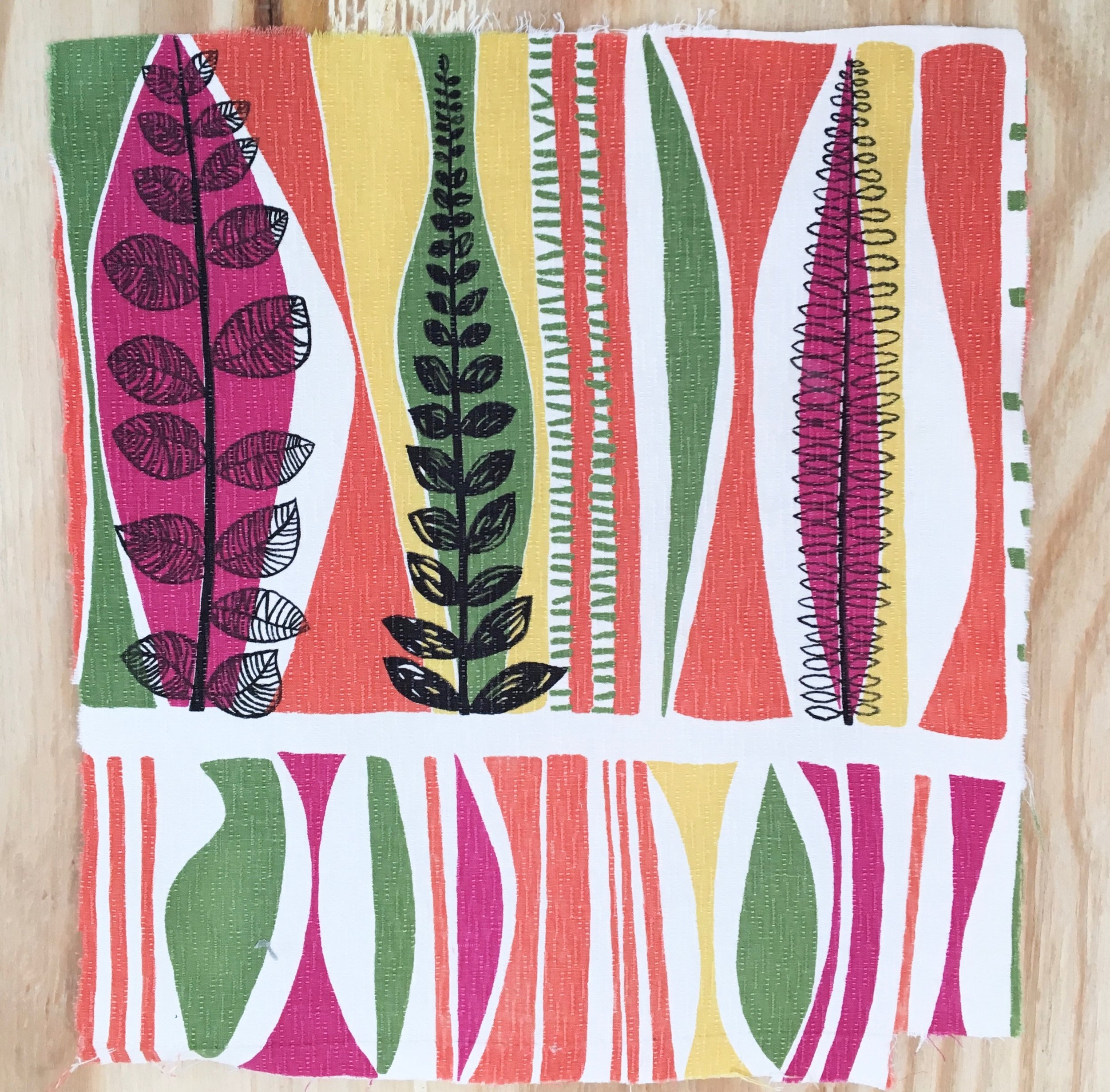 twentieth century fabrics テキスタイル My Mid Century Fabric Collection - then and now. • Jane Foster