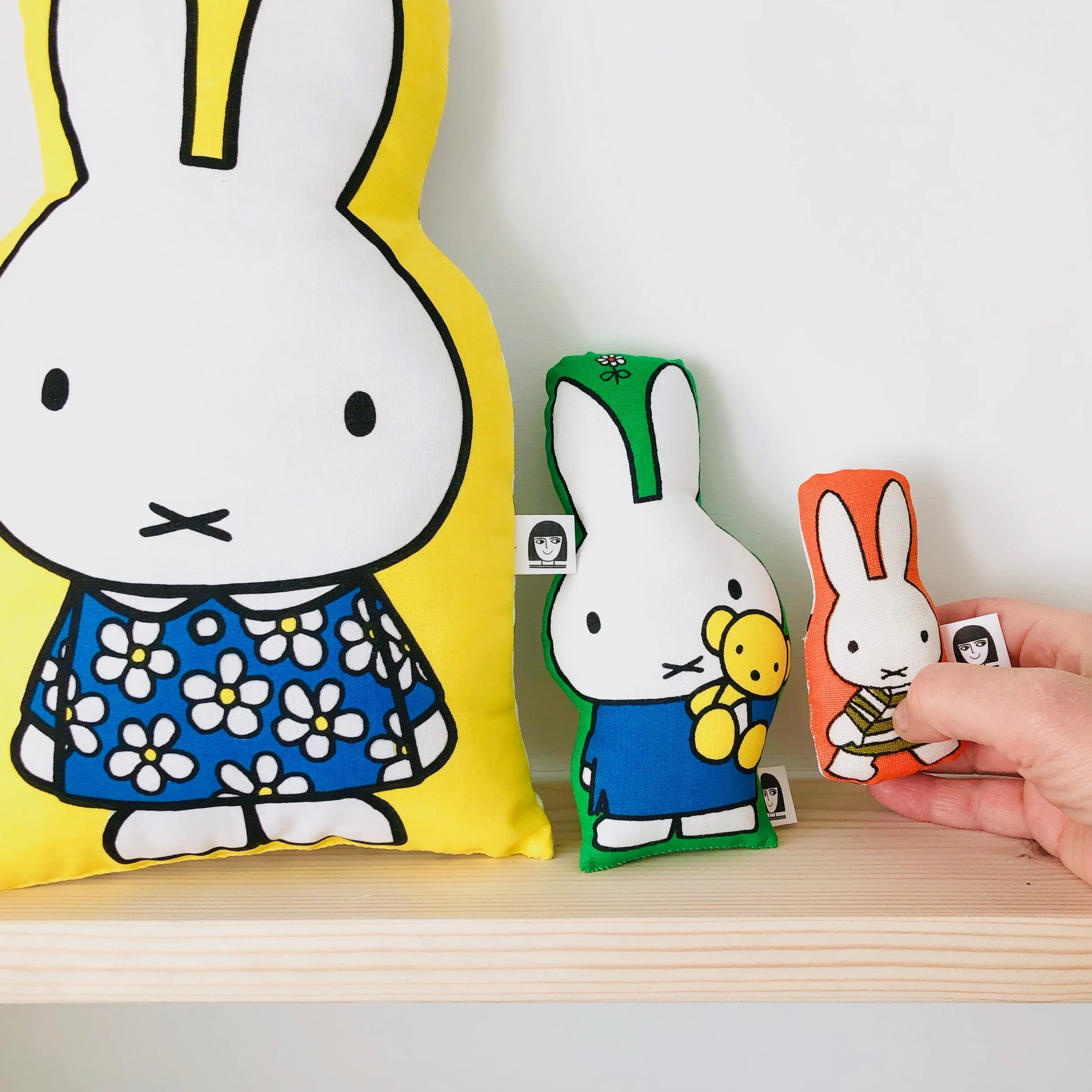 My handmade Miffy toys - Jane Foster