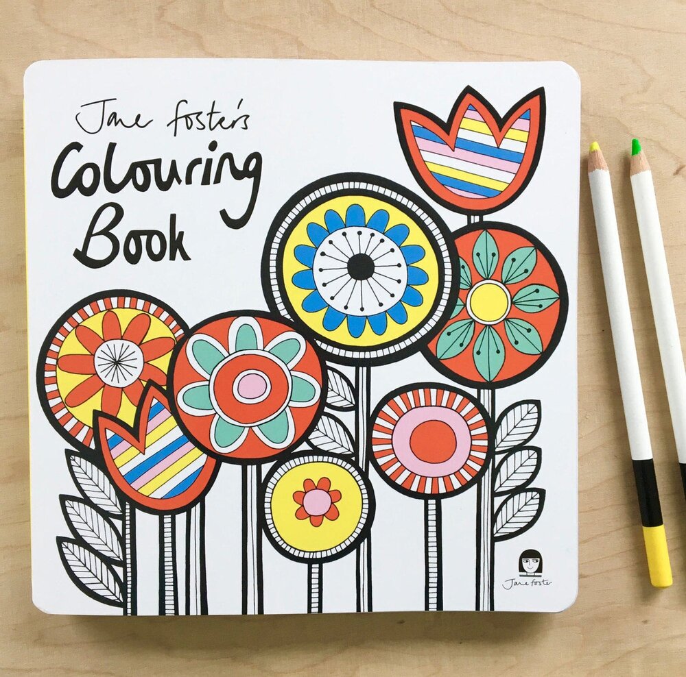 Jane Foster's Colouring Book • Jane Foster