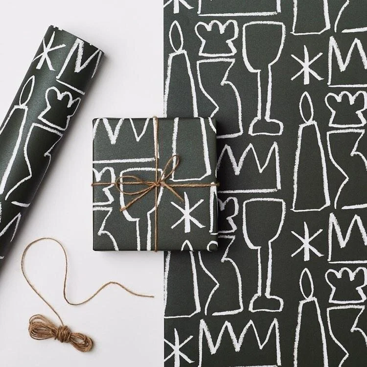 Kinshipped Gift Wrap - compostable