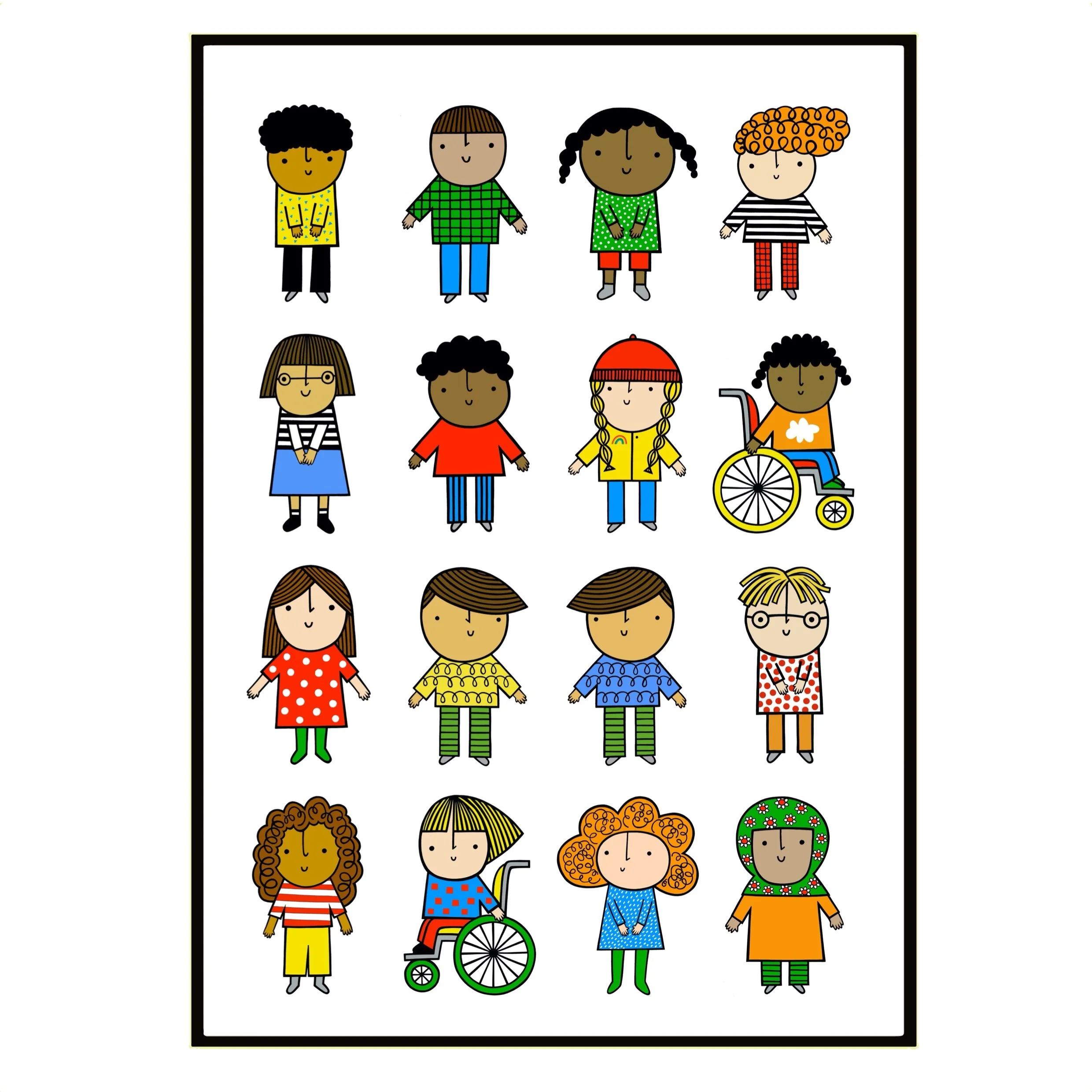 Diversity Friends A4