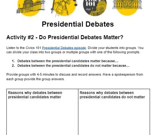 Presidential Debates