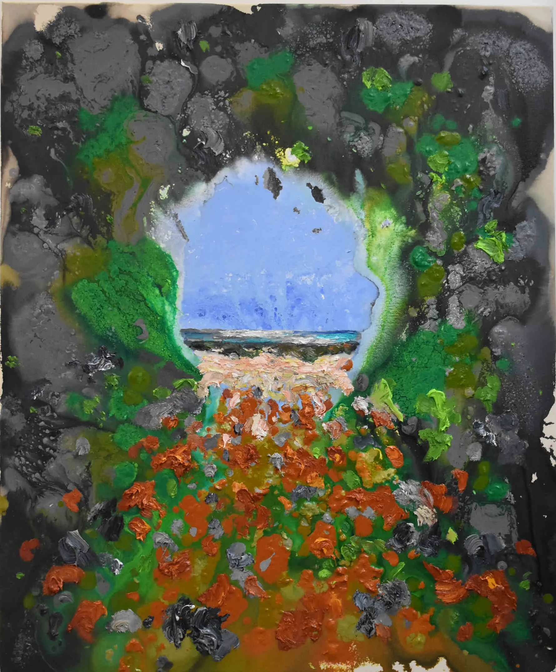 ' Cave Painting , Thinking of Jean Cooke ' 