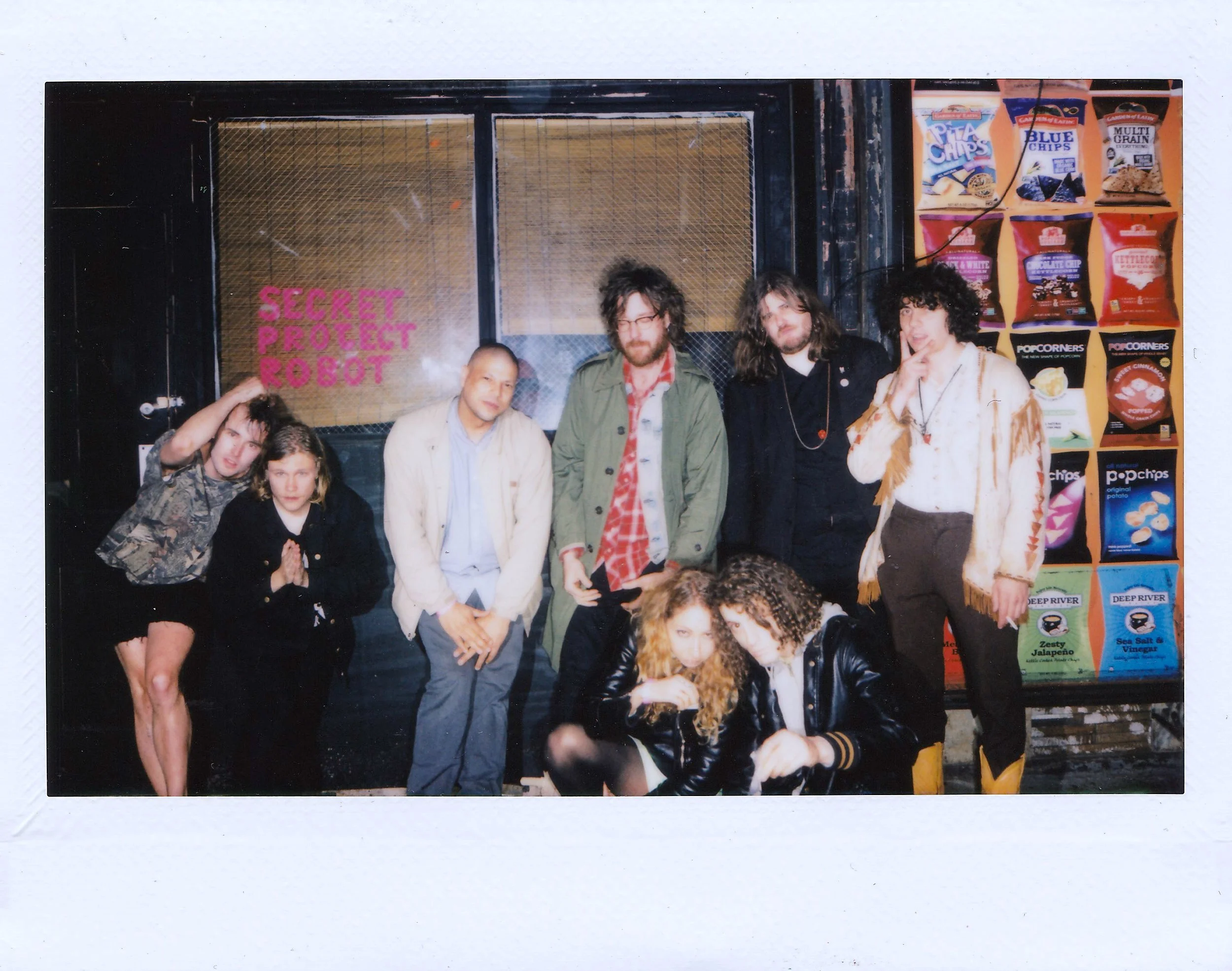 Outside the new Secret Project Robot on opening night!