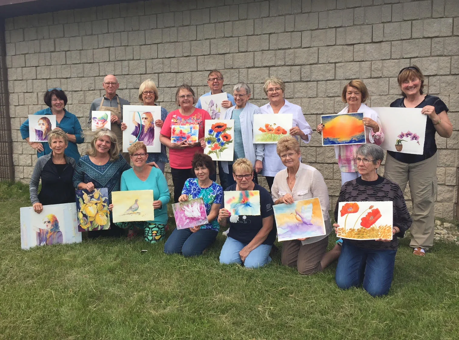 Barb Mathews Watercolor Workshop June 2018