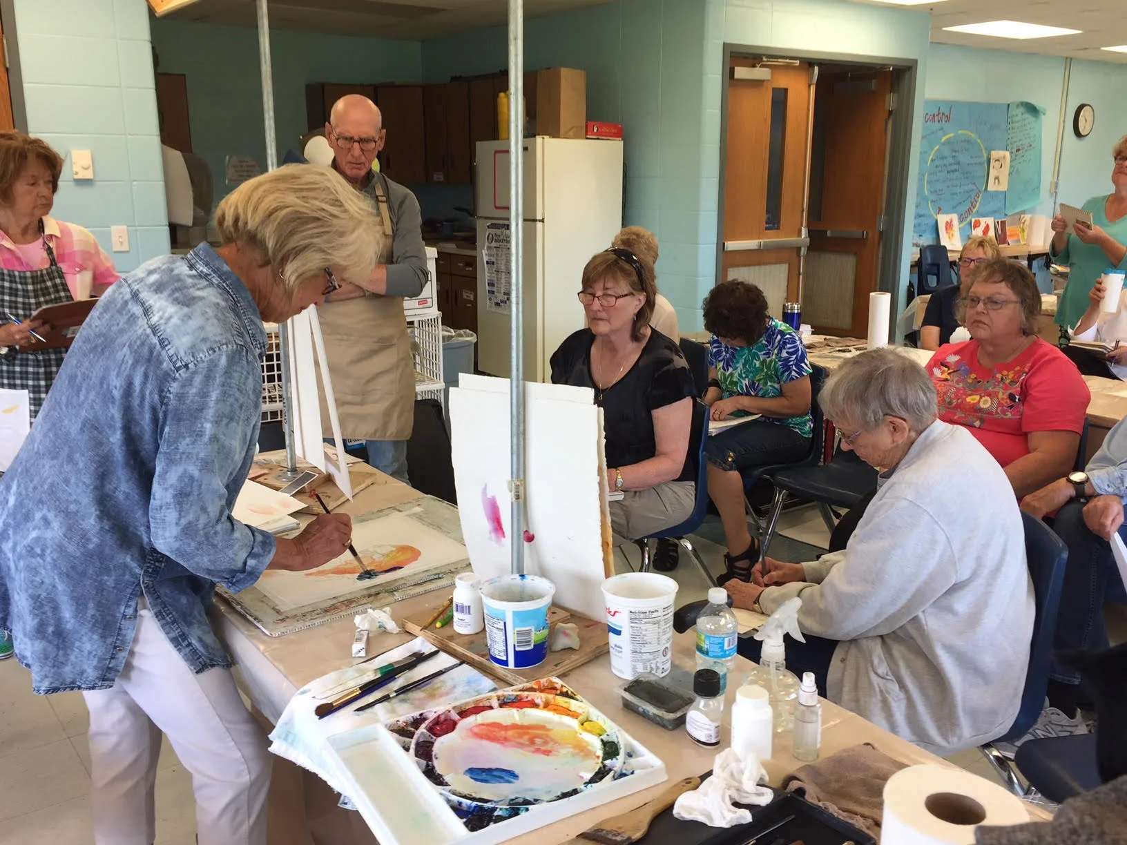 Barb Mathews Watercolor Workshop June 2018