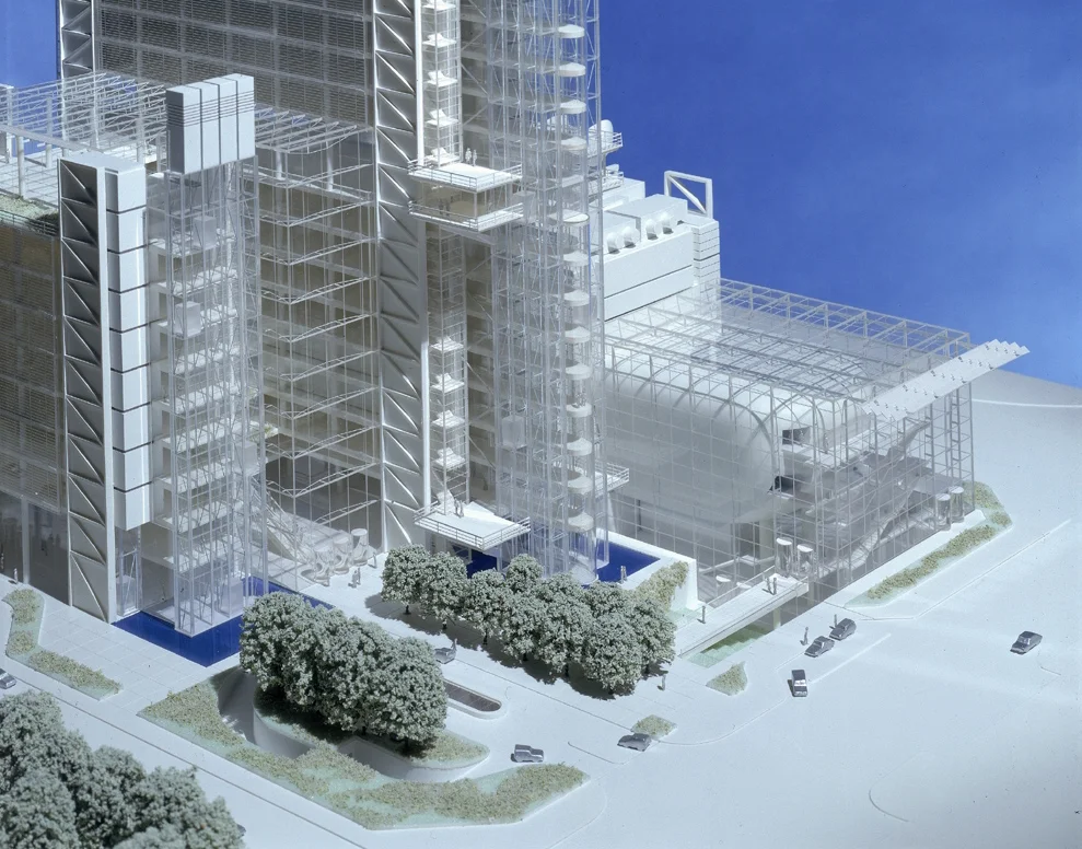   Seoul Broadcasting Centre    Rogers Stirk Harbour   Competition model, competition winner  