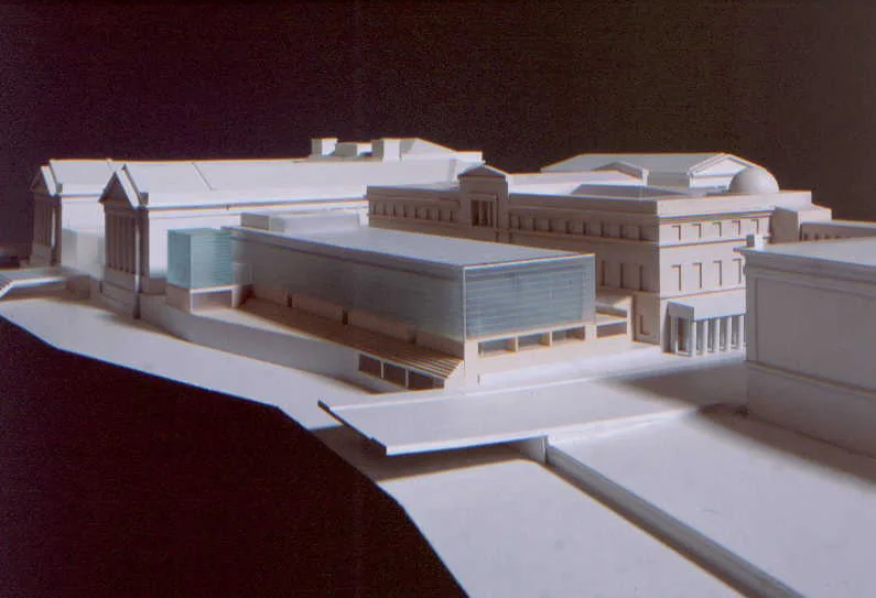   Neues Museum Berlin   David Chipperfield   Competition model, competition winner  